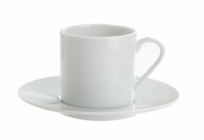 Beyaz Tabaklı Kahve Fincanı 90cc