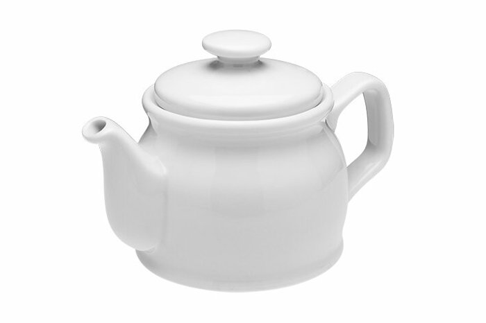 Soley Beyaz Kapaklı Demlik 405cc