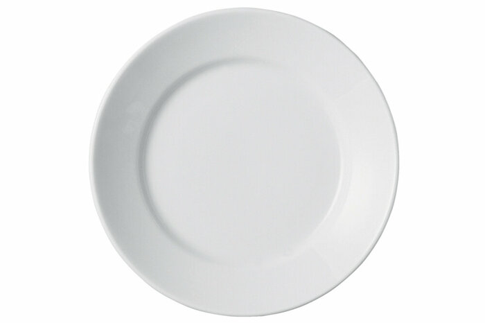 Bella Beyaz Düz Tabak 17cm