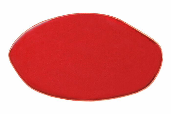 Pure Seasons Kırmızı Kayık Tabak 27cm