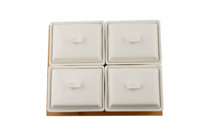 Cucina Kare Kapaklı Kahvaltılık 9 parça