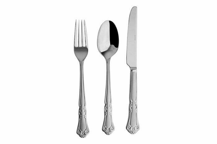 Barok Mat Çatal Kaşık Bıçak Takımı 84 parça