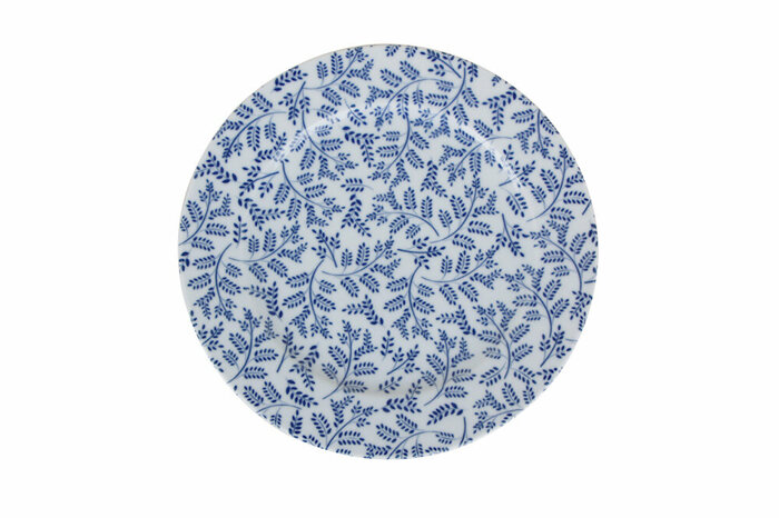 Blue Desen6 Düz Tabak 24cm