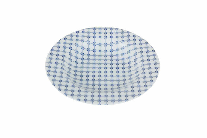 Blue Desen3 Çukur Tabak 22cm