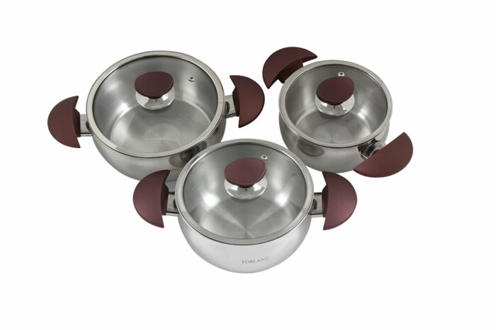 Belize Çelik Tencere Takımı 6 Parça