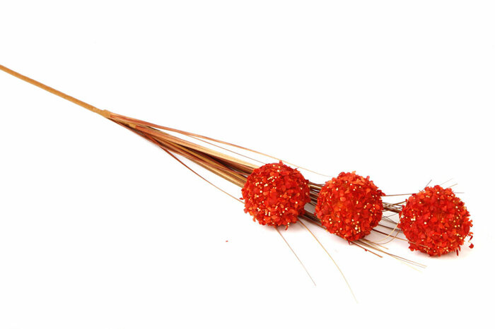 Sap Çim Turuncu Yapay Çiçek 93,5cm