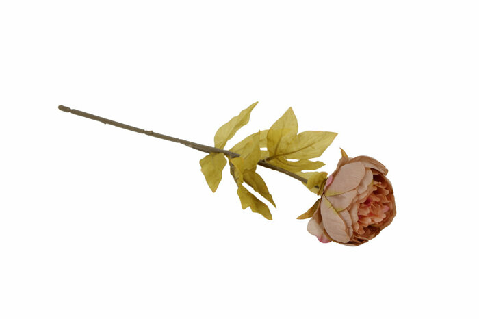 Tek Şakayık Pembe Yapay Çiçek 48,5cm