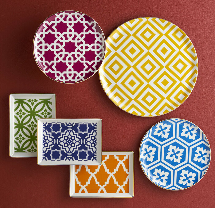 Morocco 18 Parça 6 Kişilik İkram ve Kahvaltı Takımı