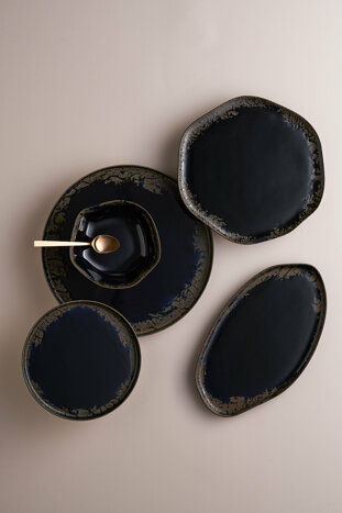 Ethos Root Rusty 18 Parça 6 Kişilik Yemek Takımı