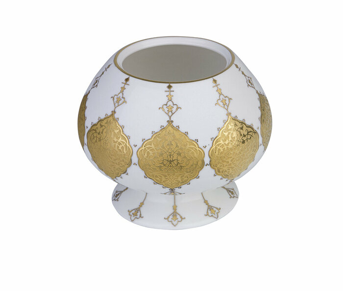 Mehveş Kapaklı Vazo 163mm