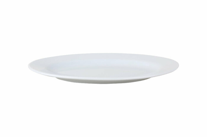 Beyaz Kayık Tabak 27cm