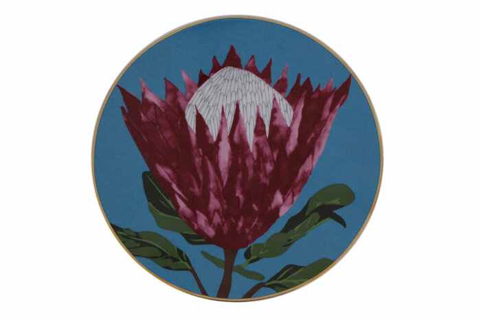 Africa Desen4 Düz Tabak 21cm