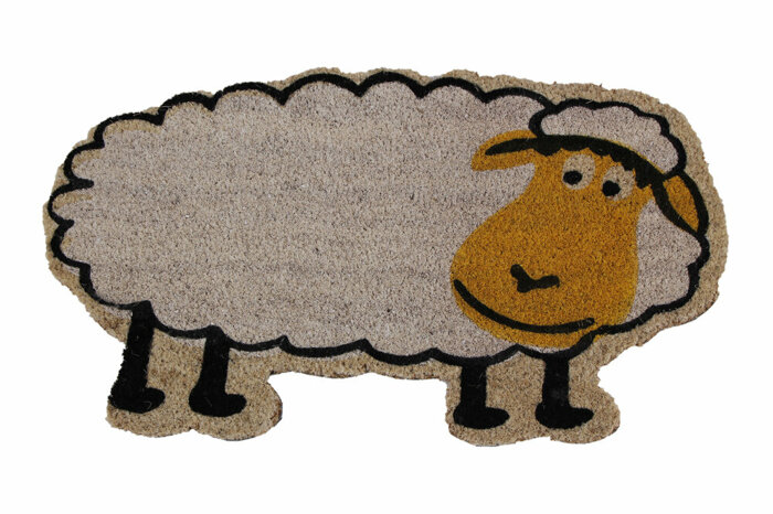 Coco Sarı Koyun Paspas 40x70cm