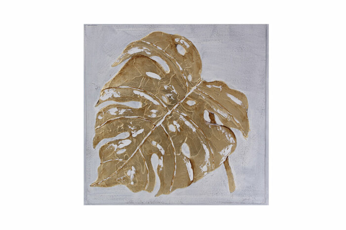 Altın Yaprak M:1 Tablo 60x60cm