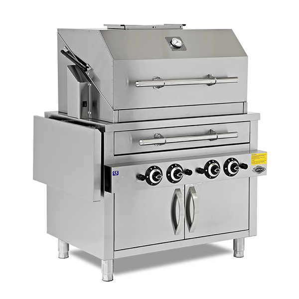 Hibrid Profesyonel Barbekü Izgara