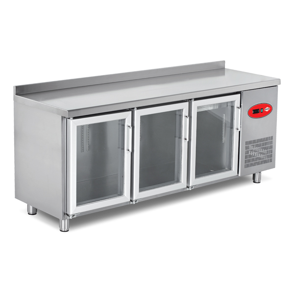 Camlı Tezgah Tipi Buzdolapları