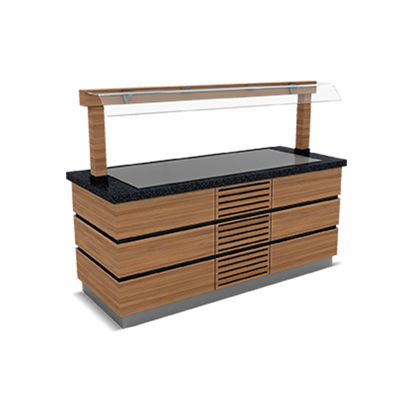 Kapadokya Paslanmaz Soğuk Servis Ünitesi Nefeslikli