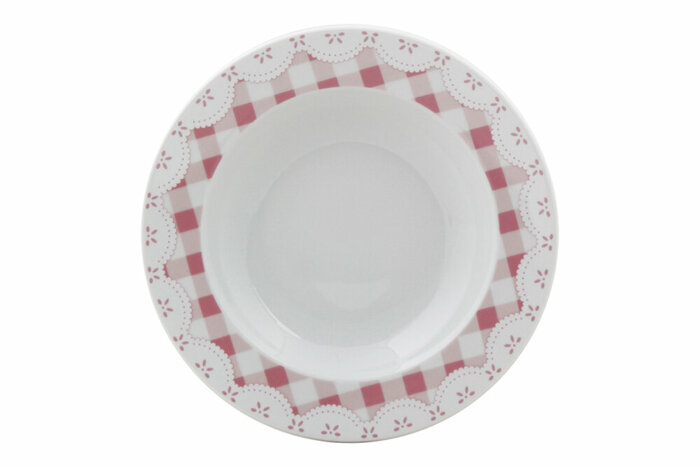 Pötikare Pembe Çukur Tabak 21cm