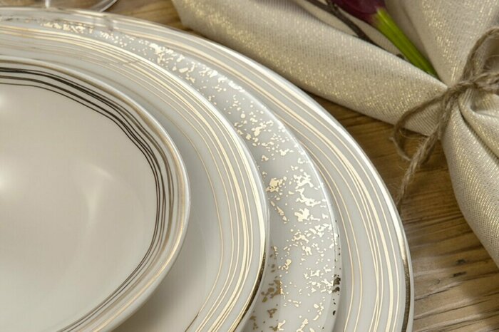 Bohem 85 Parça 12 Kişilik Yemek Takımı