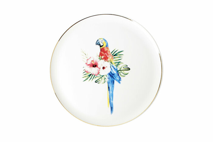 Exotic Desen2 Düz Tabak 20cm