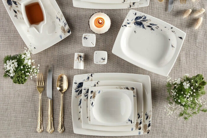 Flying Dreams 12 Kişilik 61 Parça Yemek Takımı