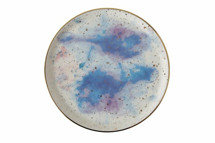 Cosmos Desen4 Düz Tabak 20cm