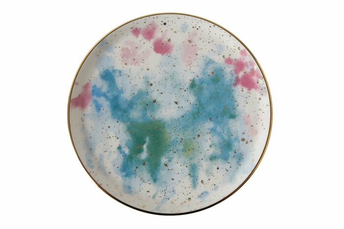 Cosmos Desen6 Düz Tabak 20cm