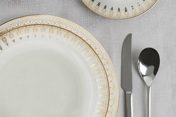 Firuze 60 Parça 12 Kişilik Yemek Takımı