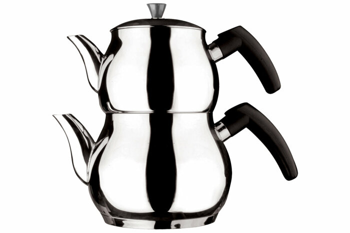 Tonton Büyük Siyah Çaydanlık