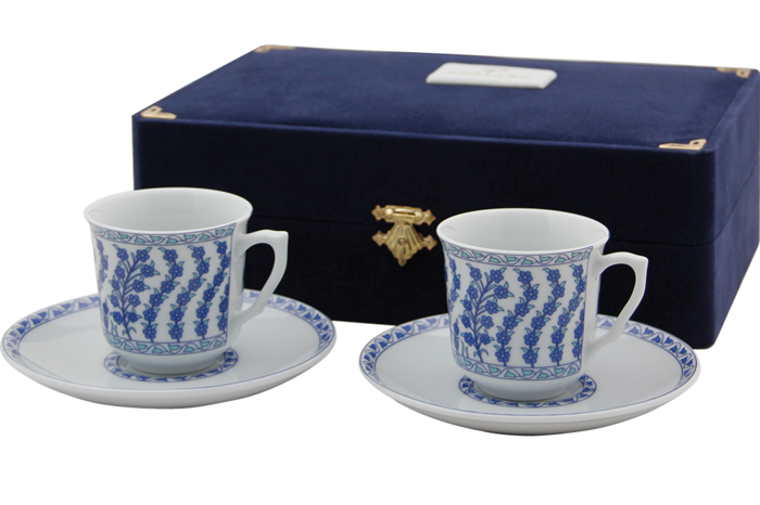 Bahar Dalı Kahve Takımı 4 Parça