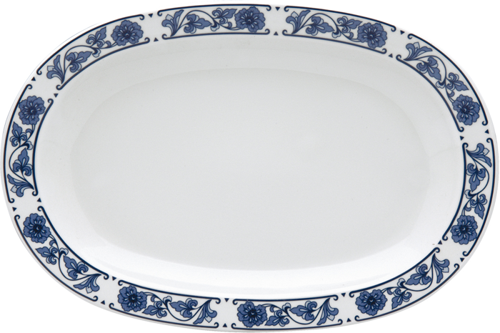 Blue Bird Kayık Tabak 28cm