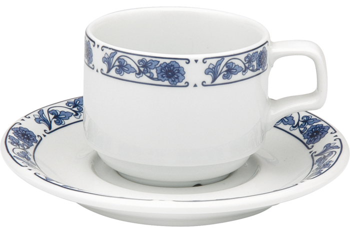 Blue Bird Tabaklı Çay Fincanı 177cc