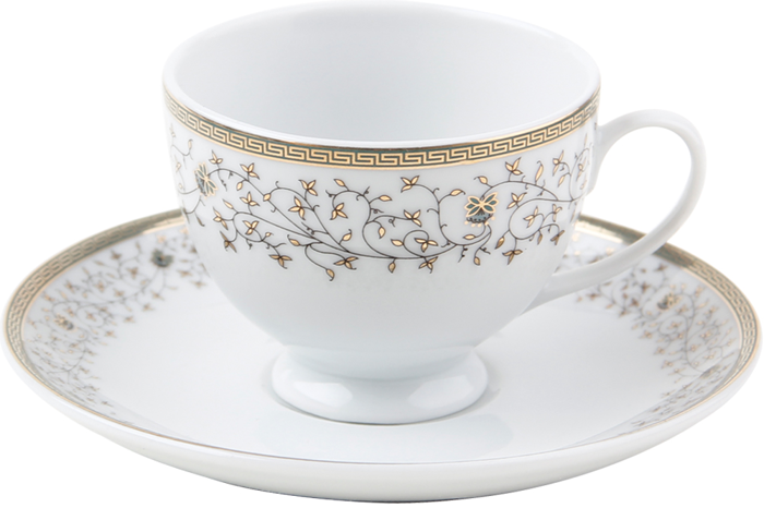 Çırağan Tabaklı Çay Fincanı 170cc