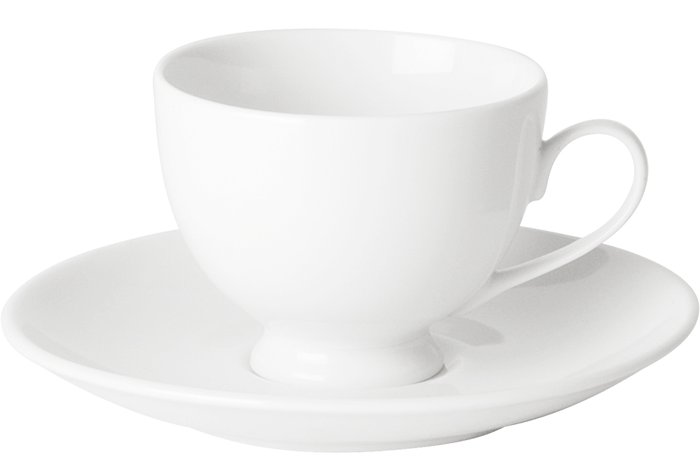 Beyaz Tabaklı Kahve Fincanı 80cc