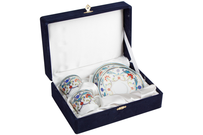 Perçem Kahve Takımı 4 Parça