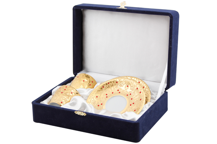 Tılsım Altın Kahve Takımı 4 Parça