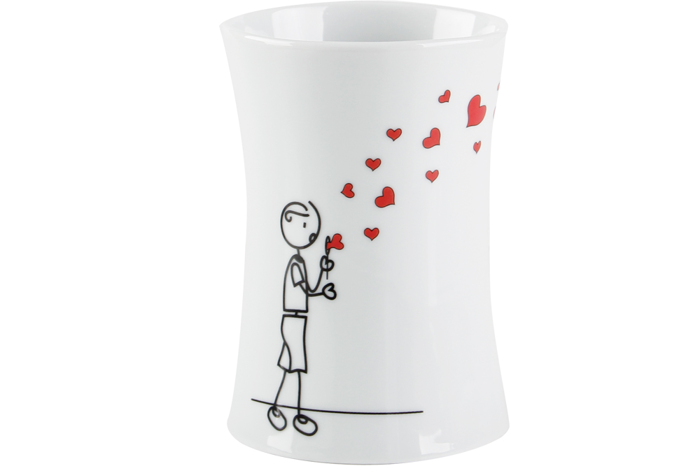 Kaya&Maya Aşkı Fırçalık&Pamukluk 8cm