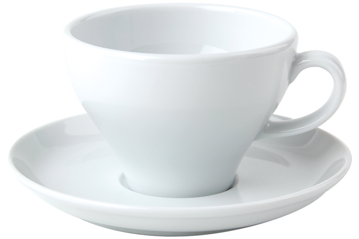 Beyaz Tabaklı Çay Fincanı 355cc
