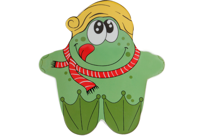 Kurbağa Çok Amaçlı Tabak 22cm