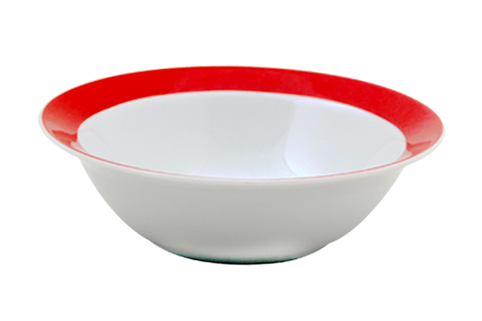 Kırmızı Bordür Kase 15cm