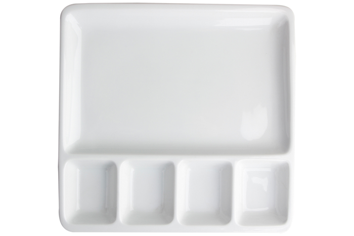 Beyaz Kahvaltı Tabağı 22cm