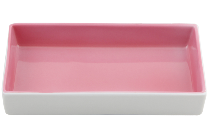 Pembe Kahvaltı&Çerez Tabağı 16cm