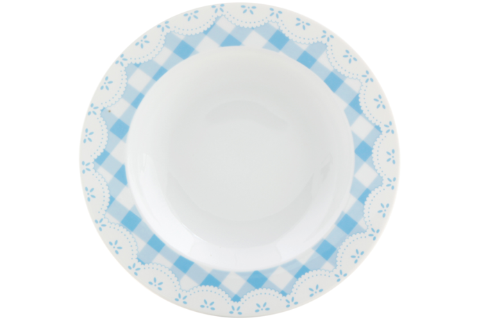 Pötikare Mavi Çukur Tabak 22cm