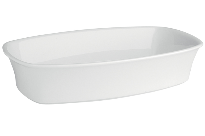 Beyaz Fırın Kabı 26cm