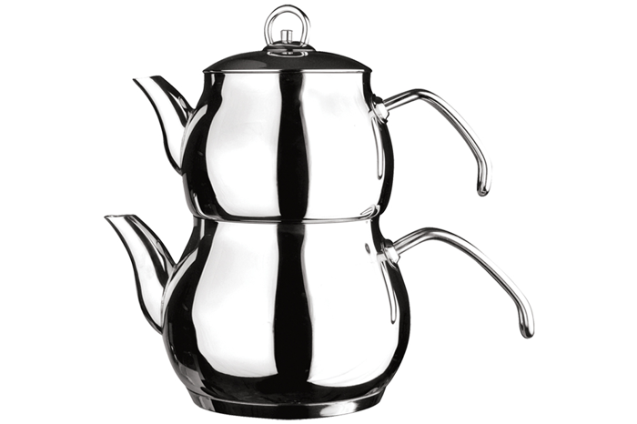 Tonton Mini Çelik Çaydanlık