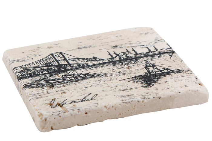 İstanbul Desen1 Magnet 5x5cm