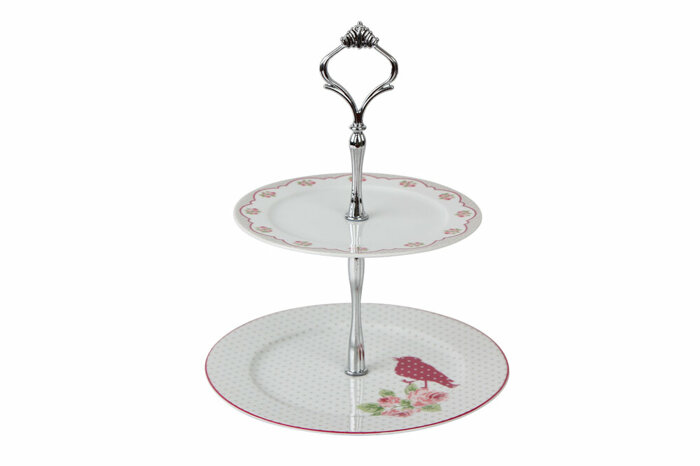 Secret Garden Katlı Kurabiye Tabağı