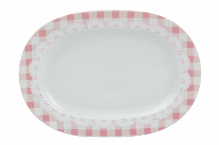 Pötikare Pembe Kayık Tabak 32cm