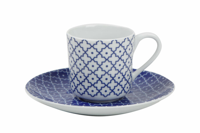 Blue Passion Tabaklı Kahve Fincanı 72cc