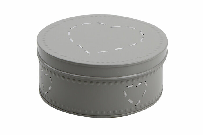 Heart Bej Kapaklı Kutu